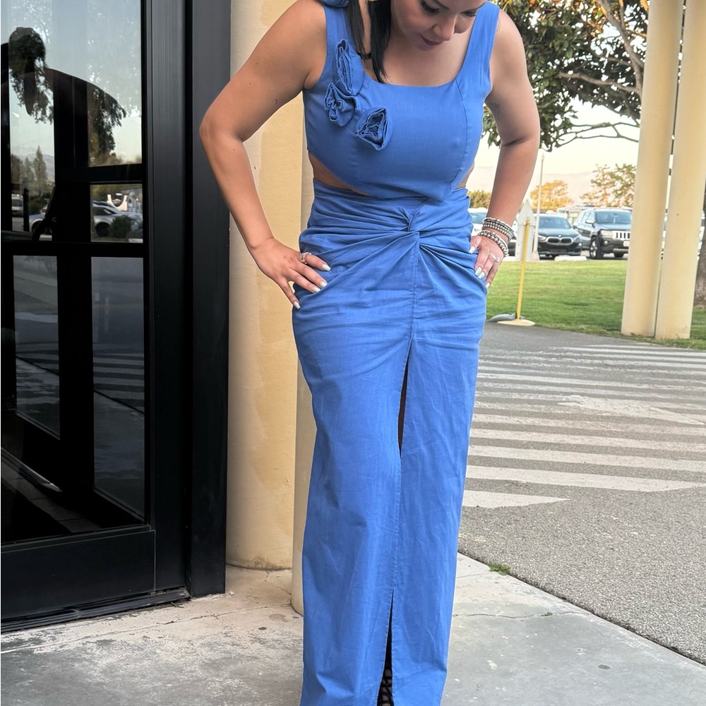 Elegant Blue Dress